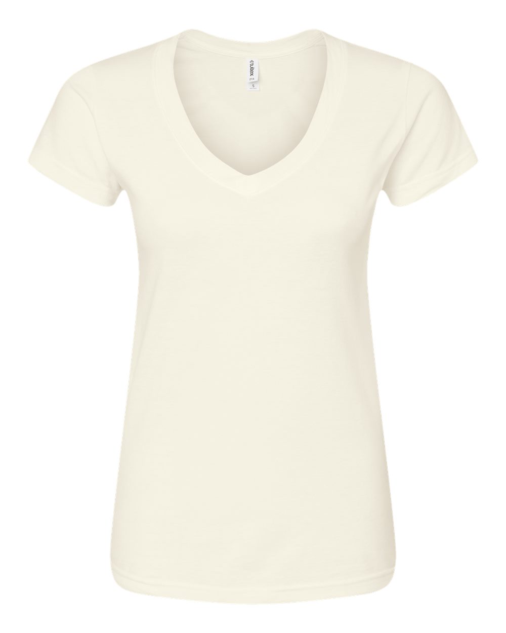 Women's Fine Jersey V-Neck T-Shirt - 214 50