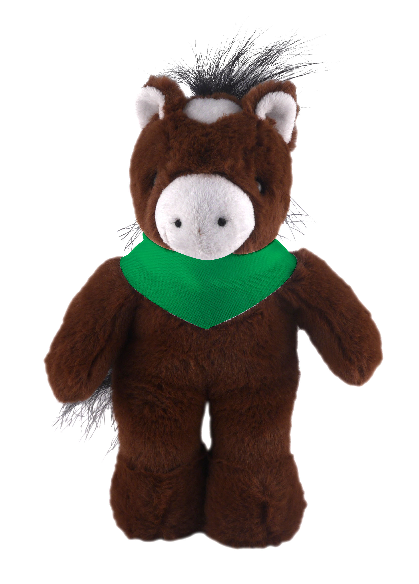 Soft Plush Stuffed Horse with Bandana 2