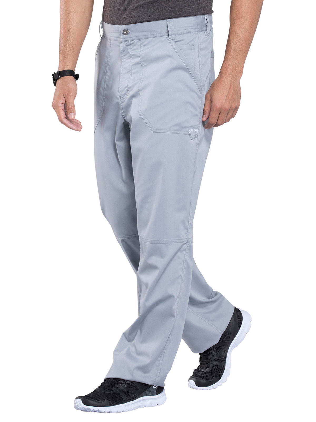 Cherokee - Workwear Revolution - Men's 7-Pocket Fly Drawstring Front Pant 14