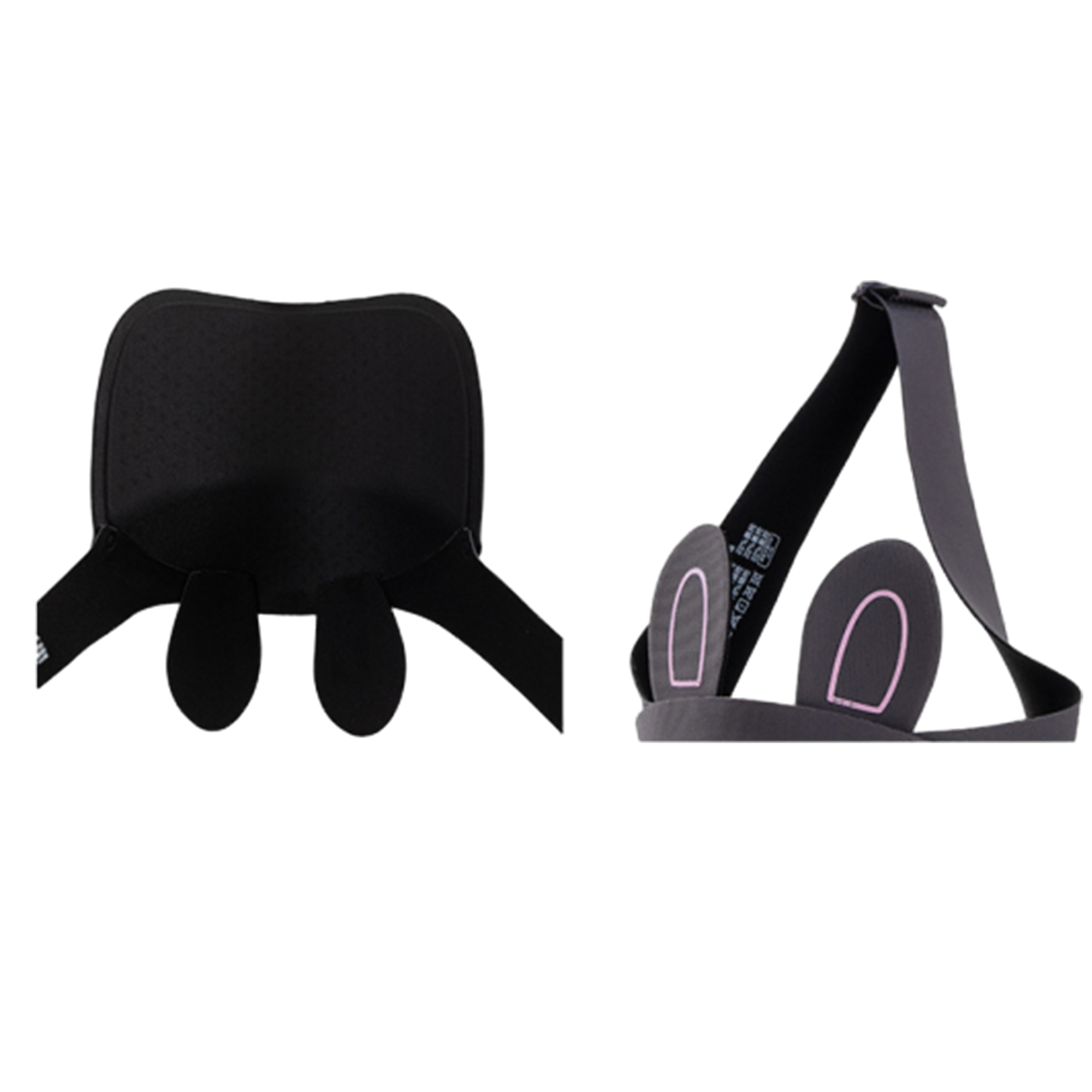 Summer UV Protection Beach Hat Kids Bunny Sun Visor 3