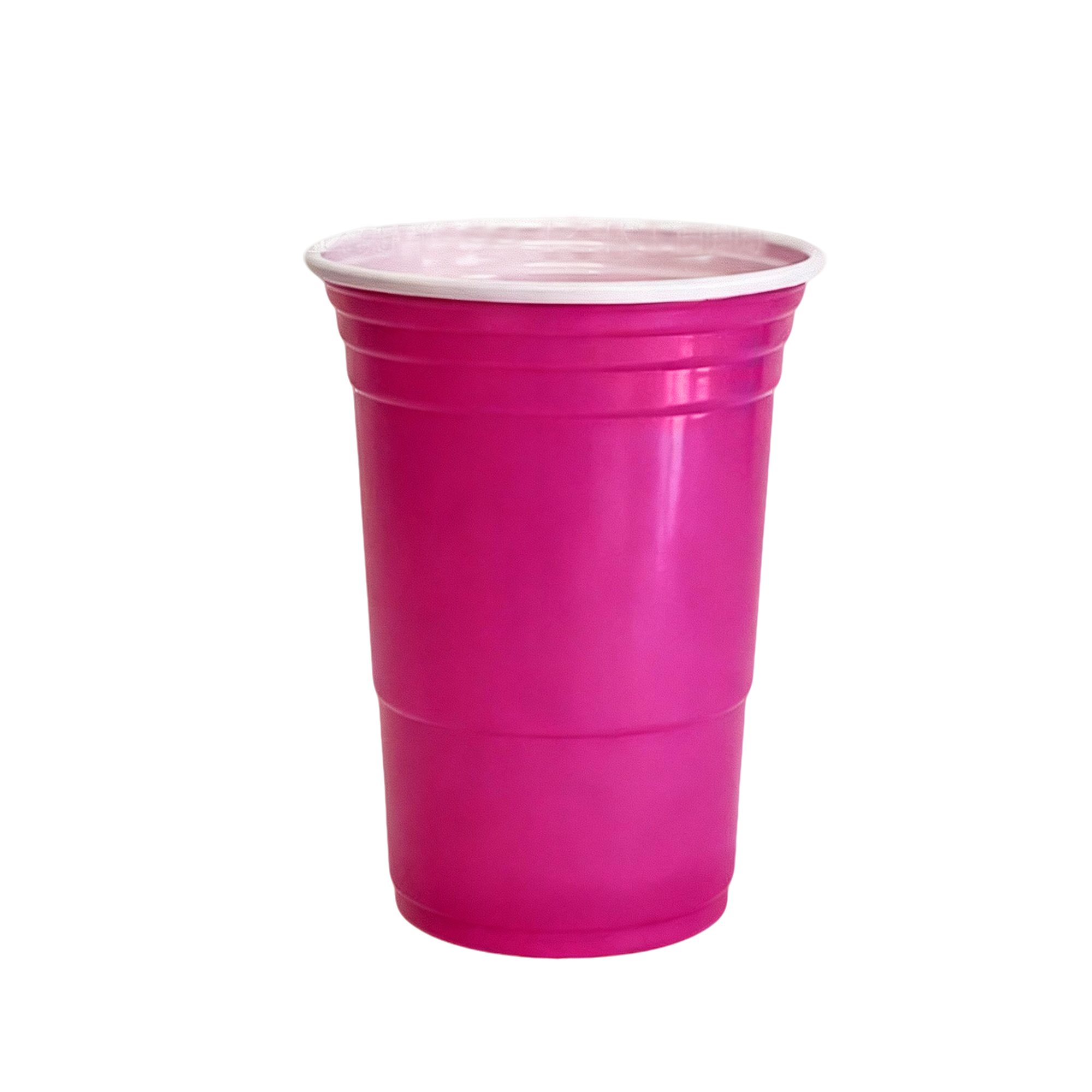 Reusable Sixteen Ounce Beer Pong Plastic Cup 1