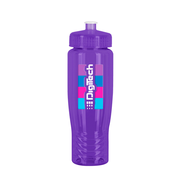 SAHARA 28 oz. Eco-Polyclear™ Sports Bottle with Push/Pull Lid 39