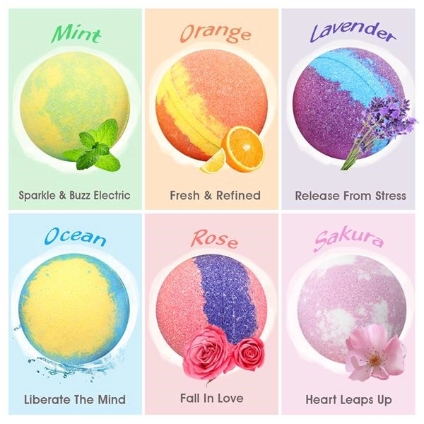 Bath Bombs Gift Set 4
