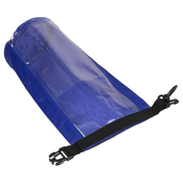 7" W x 11" H "The Navagio" 2.5 Liter Water Resistant Dry Bag With Clear Pocket Window 4