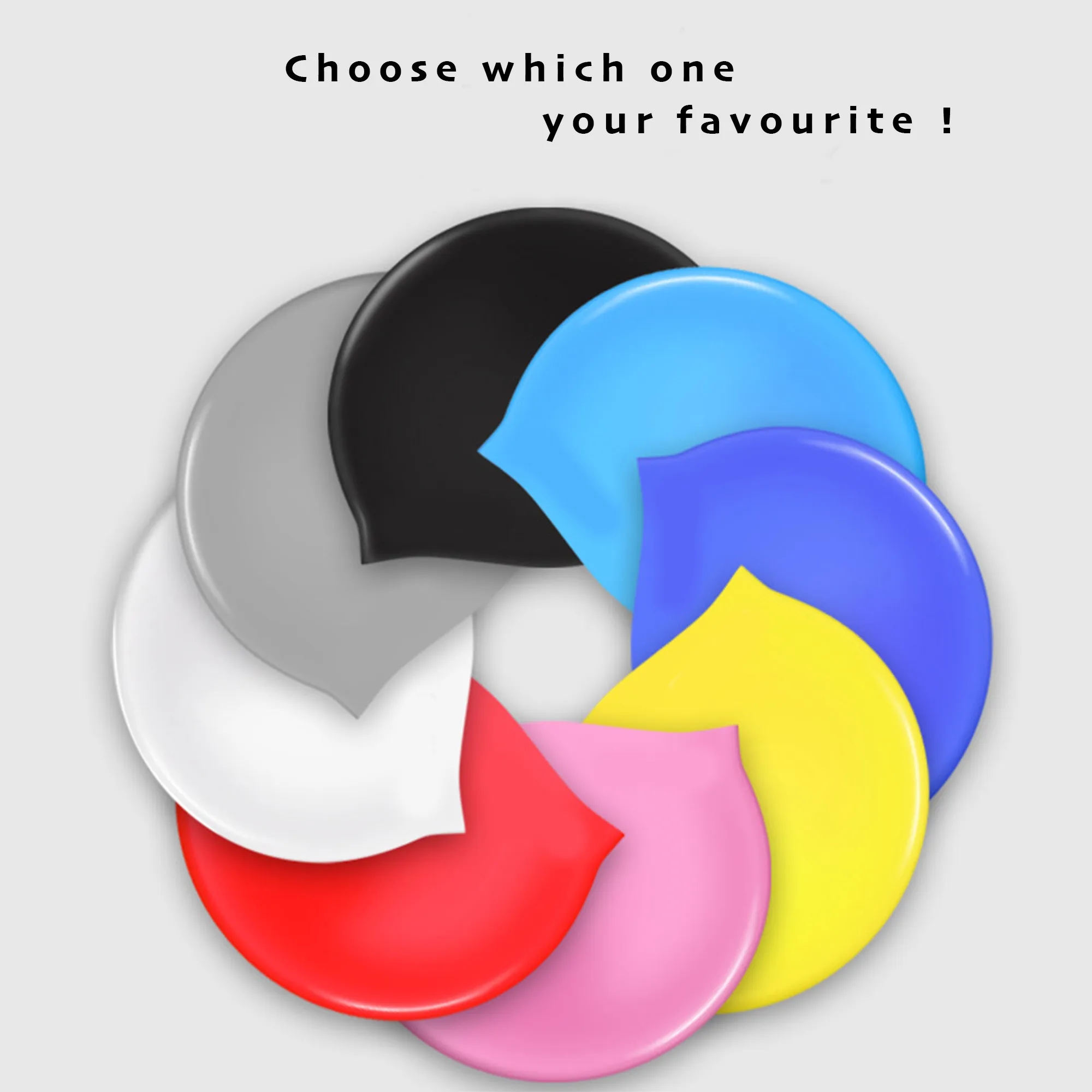 Silicone Swimming Cap 3