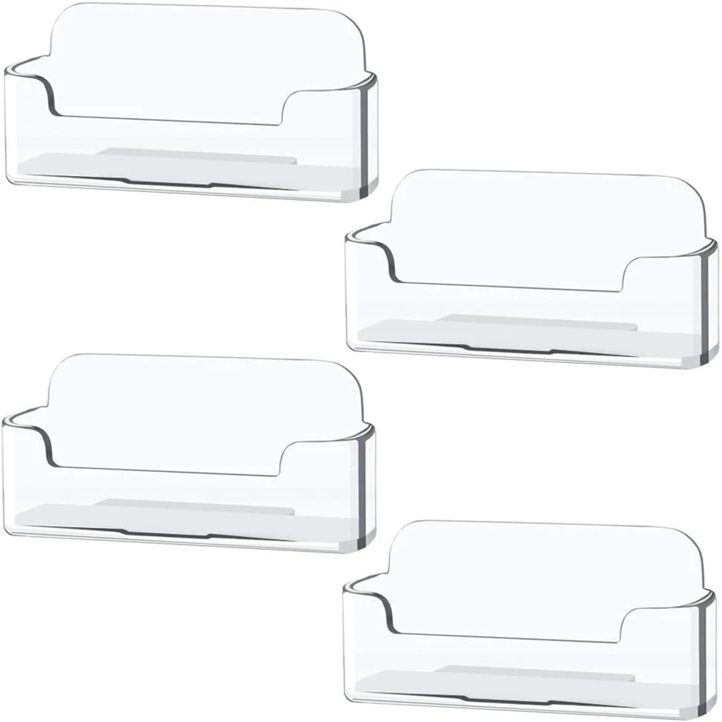 Plastic Colorful Business Card Stand ?C Enhance Your Workspace Organization 3