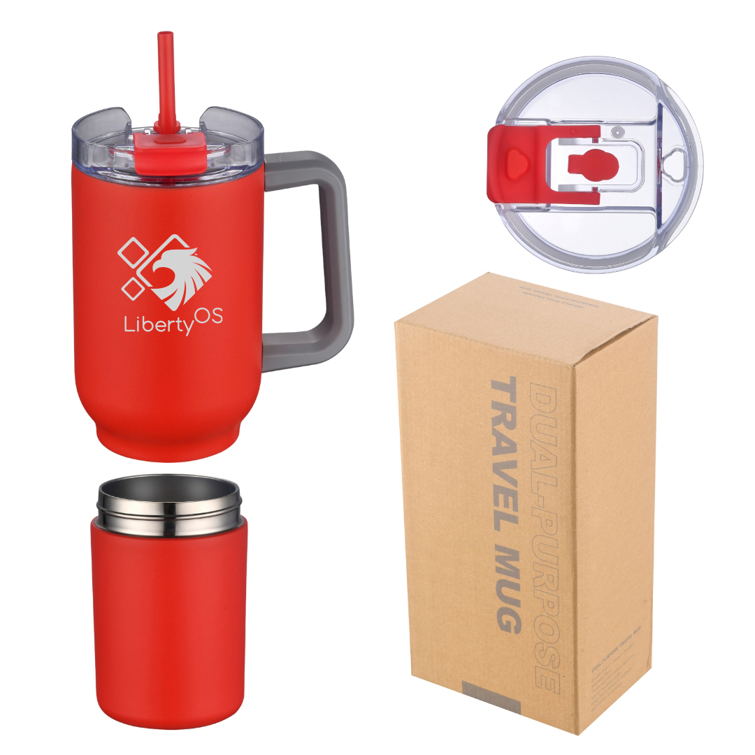 ArticFire 21oz Travel Mug with Handle & 12oz Convertible Base 17