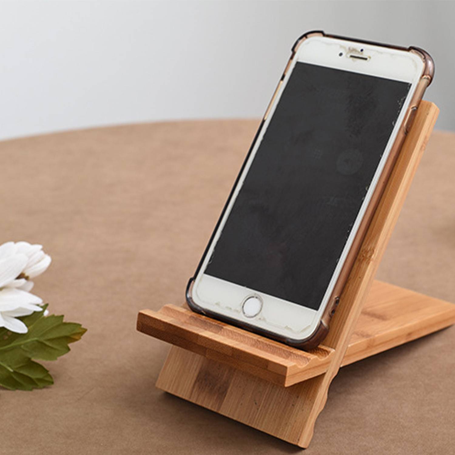Wood Phone stand 5