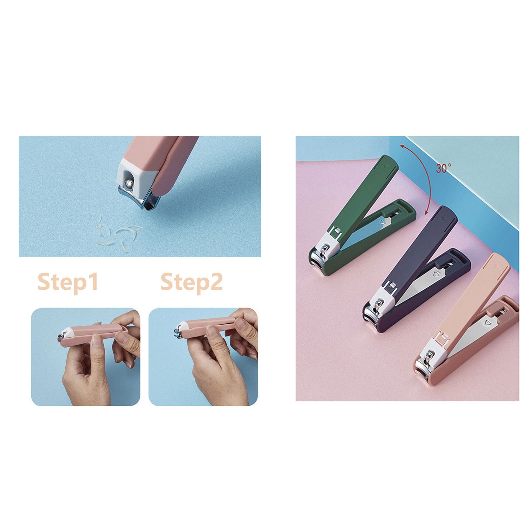 Anti-Splash Nail Clippers 3
