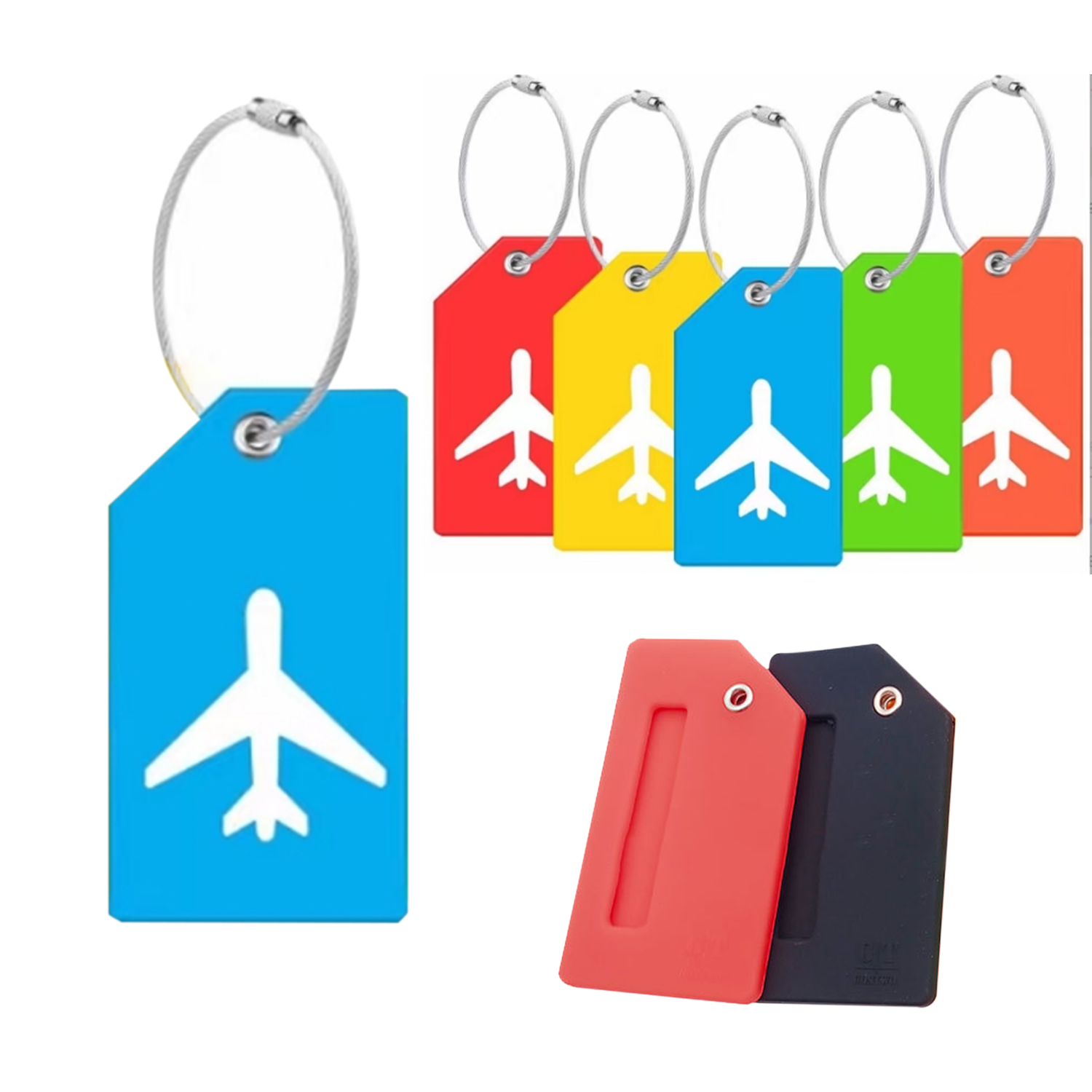 Silicone luggage tag 2