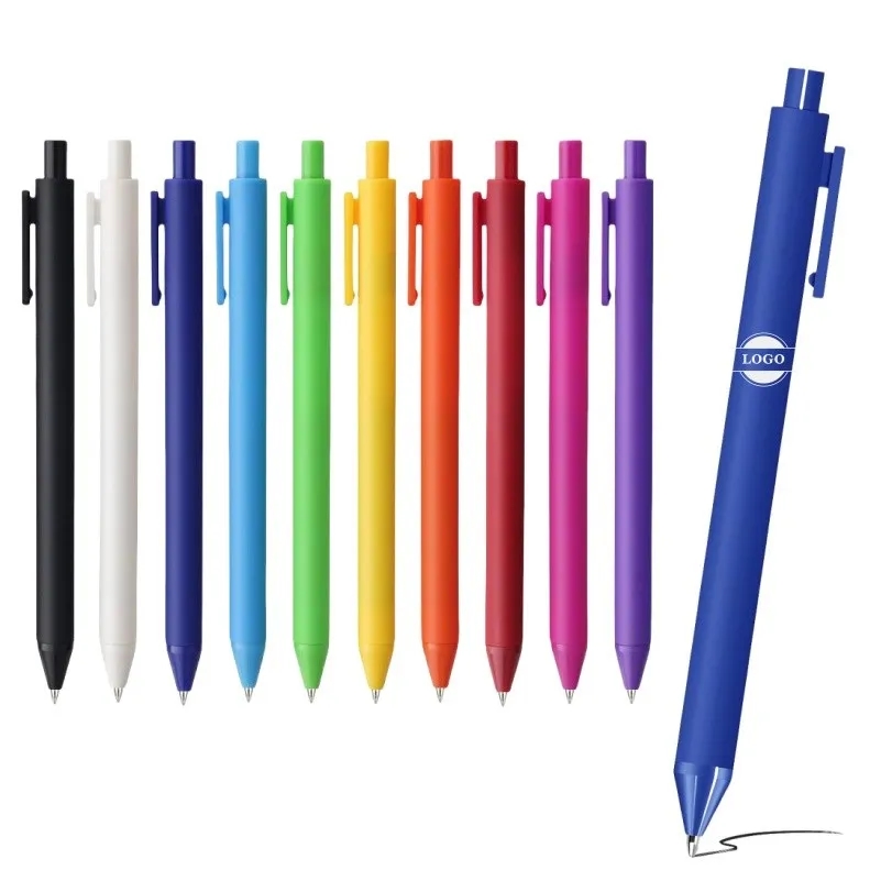 Colorful Plastic Retractable Ballpoint Pen 10
