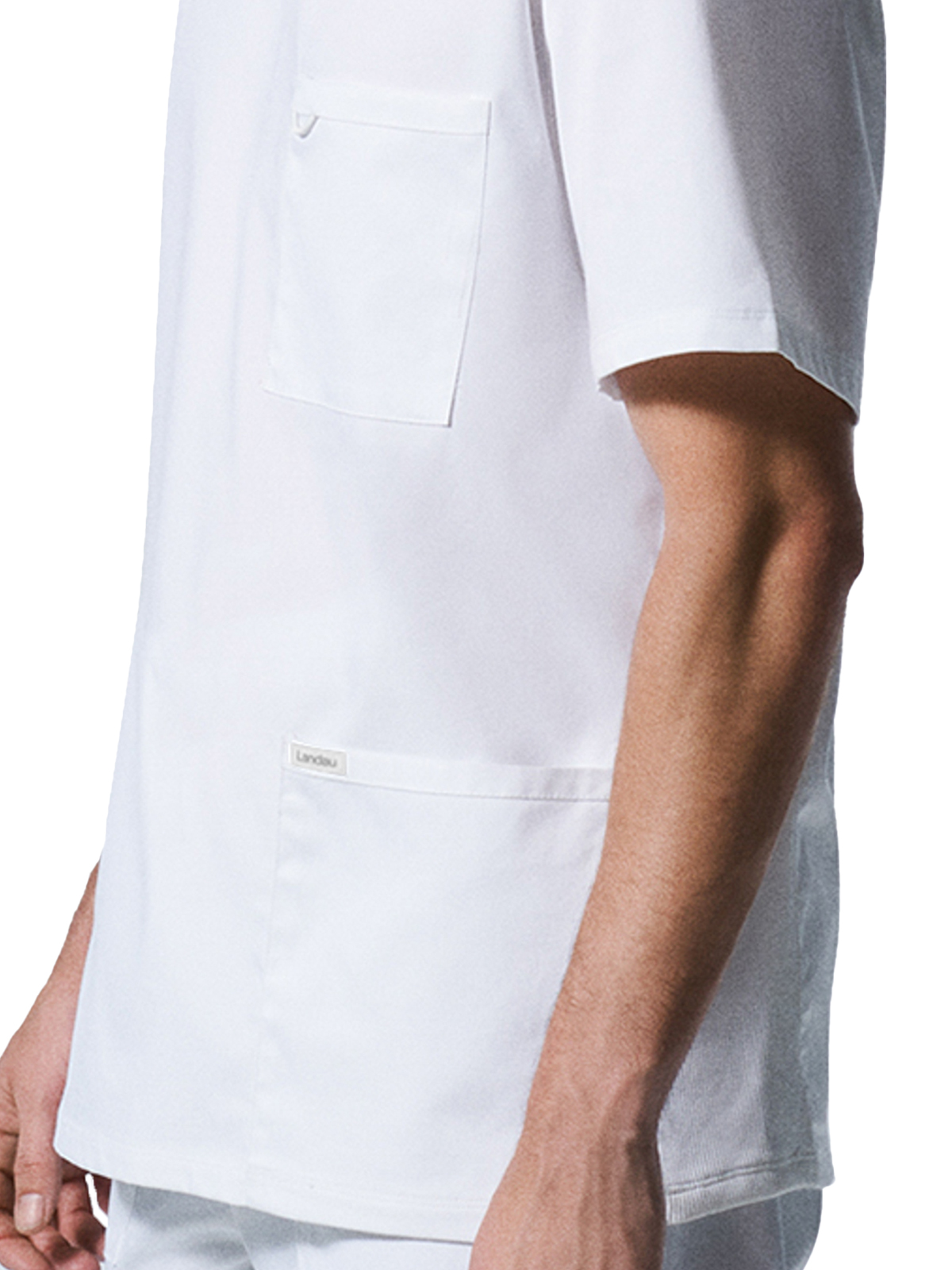 Landau - ProFlex - Men's Four-Pocket Back Yoke V-Neck Top 20