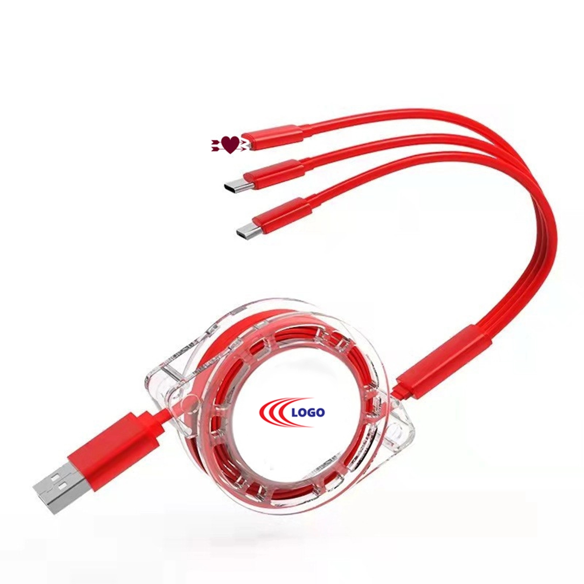 Three-in-one charging cable 1