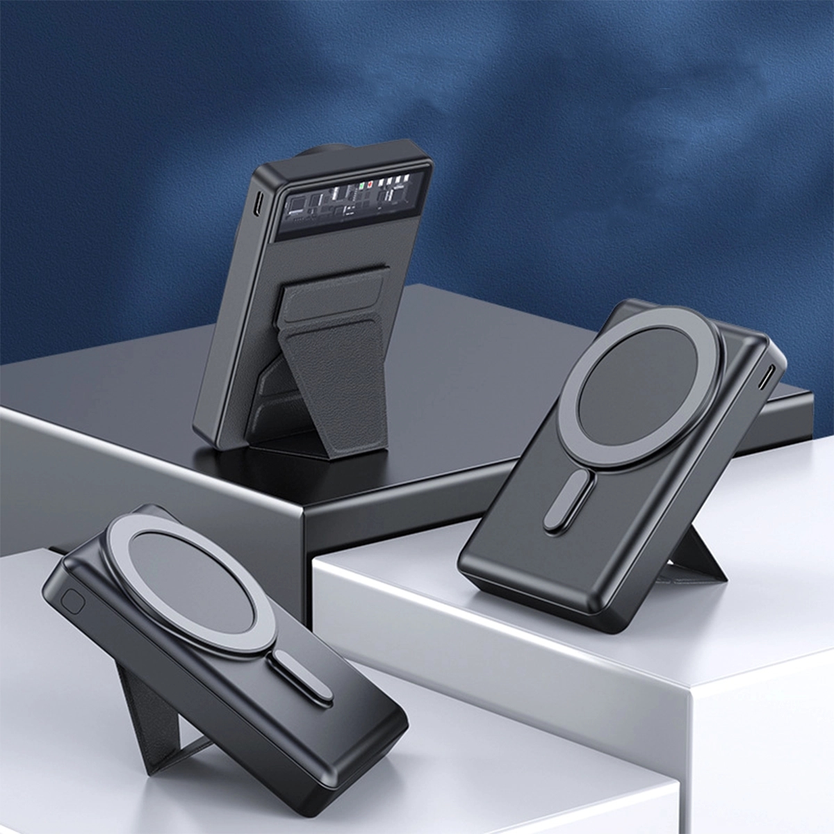 10000Mah Foldable Fast Charging Magnetic Wireless Charger 1