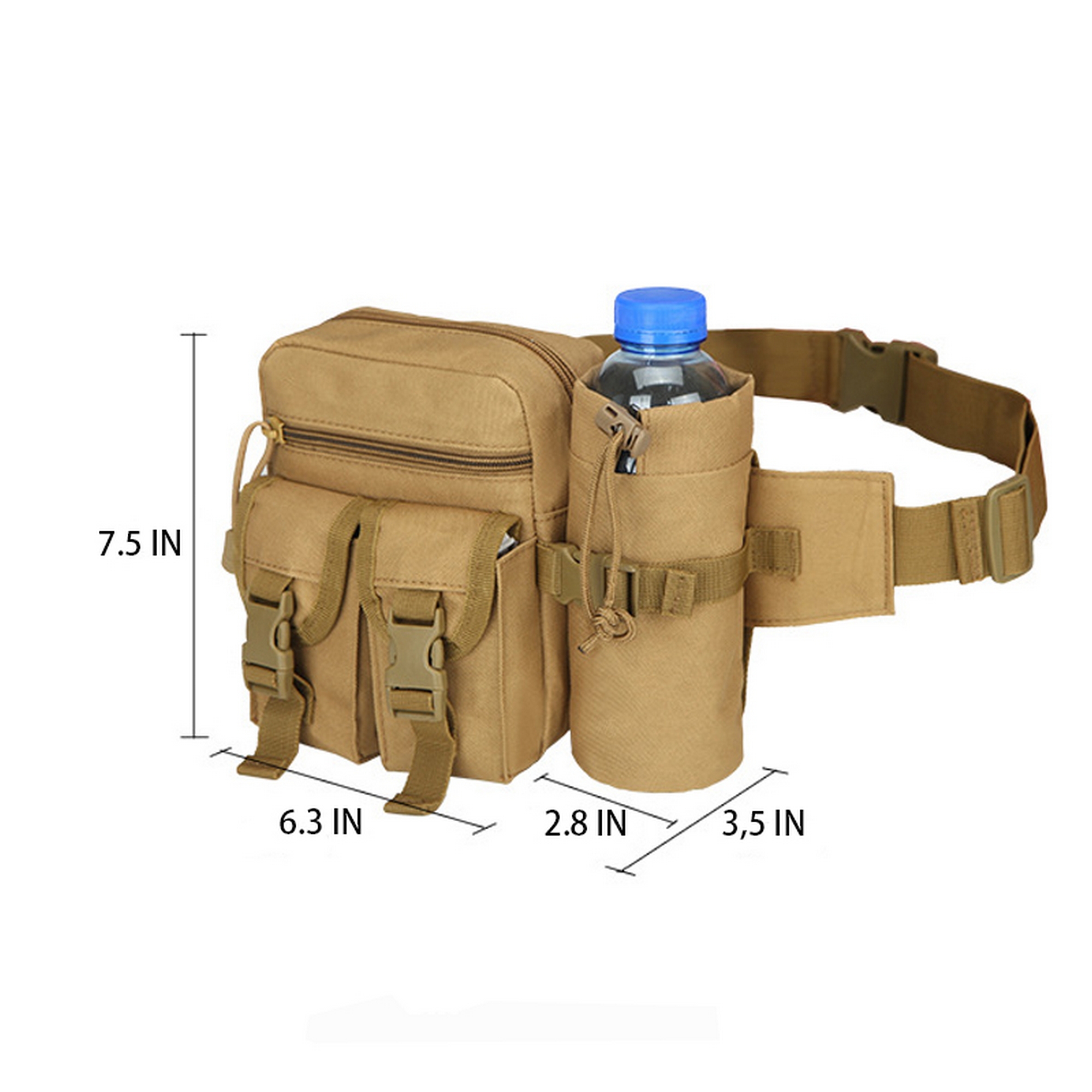 Cycling Water Bottle Belt Bag 3