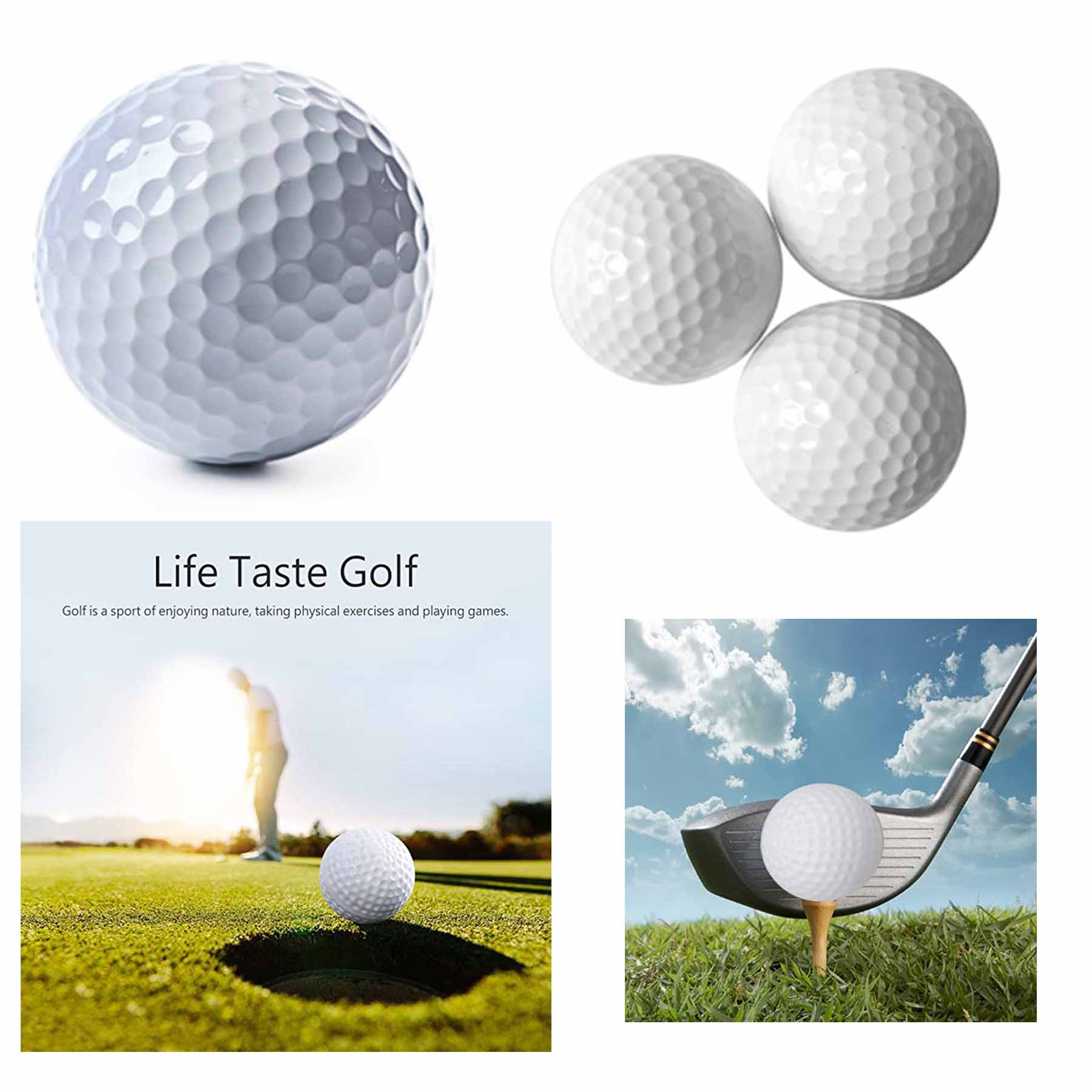 Blank Customizable Golf Ball 1