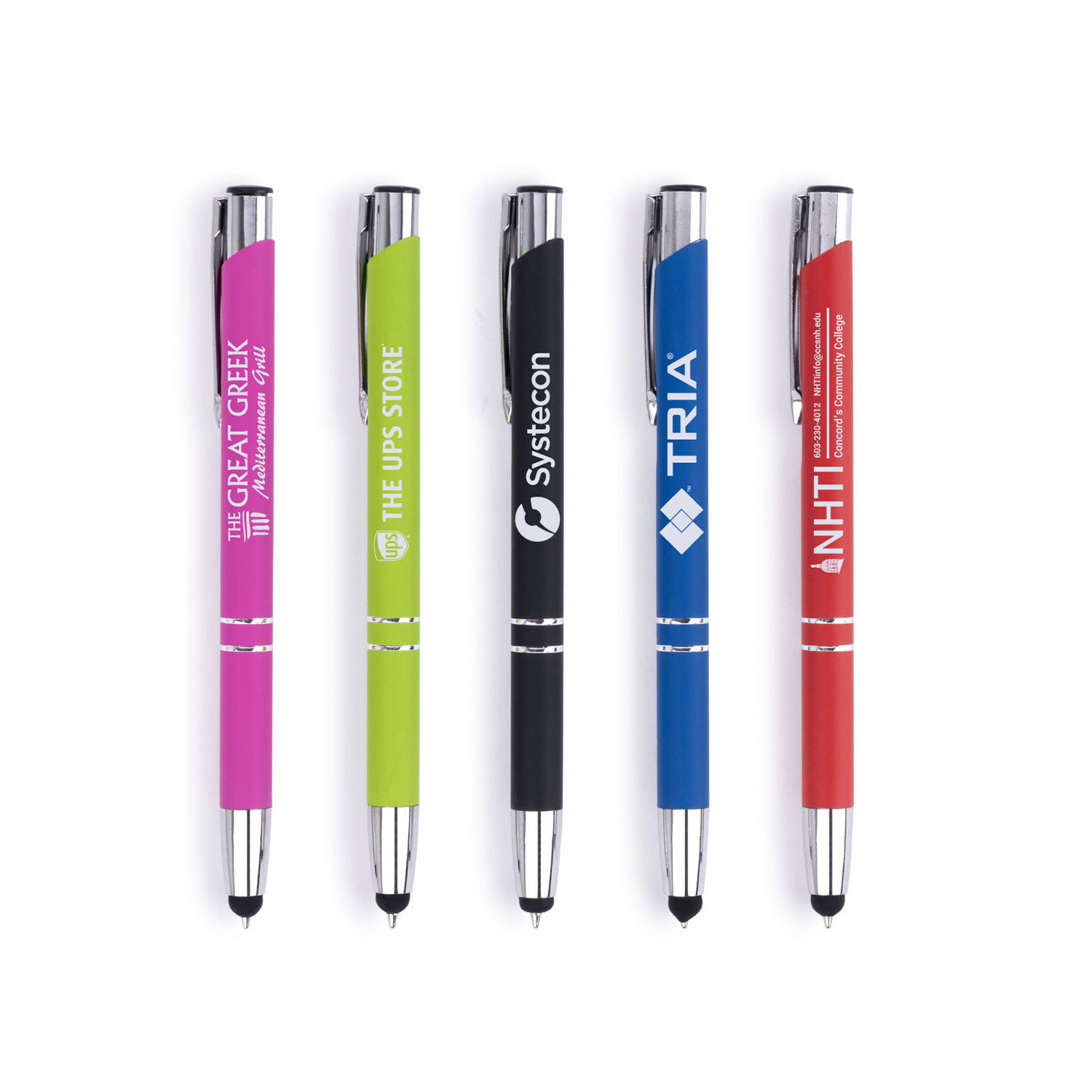 Monica Stylus Click Metal Pen (CLOSEOUT) 6