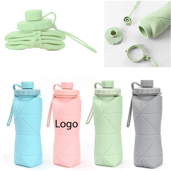 Portable Silicone Travel Water Bottle 2