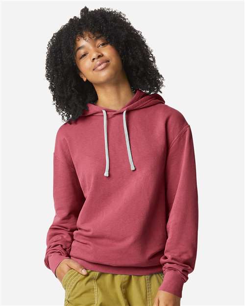Unisex Garment-Dyed Lightweight Hooded Sweatshirt - 1467 7