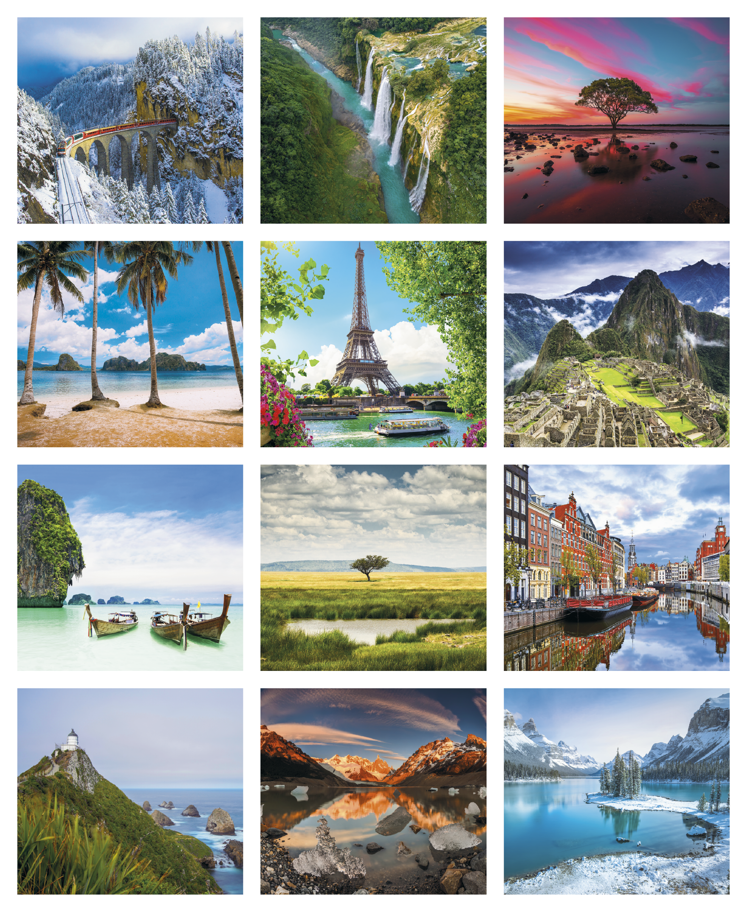 Good Value™ Glorious Getaways - Mini Calendar 62