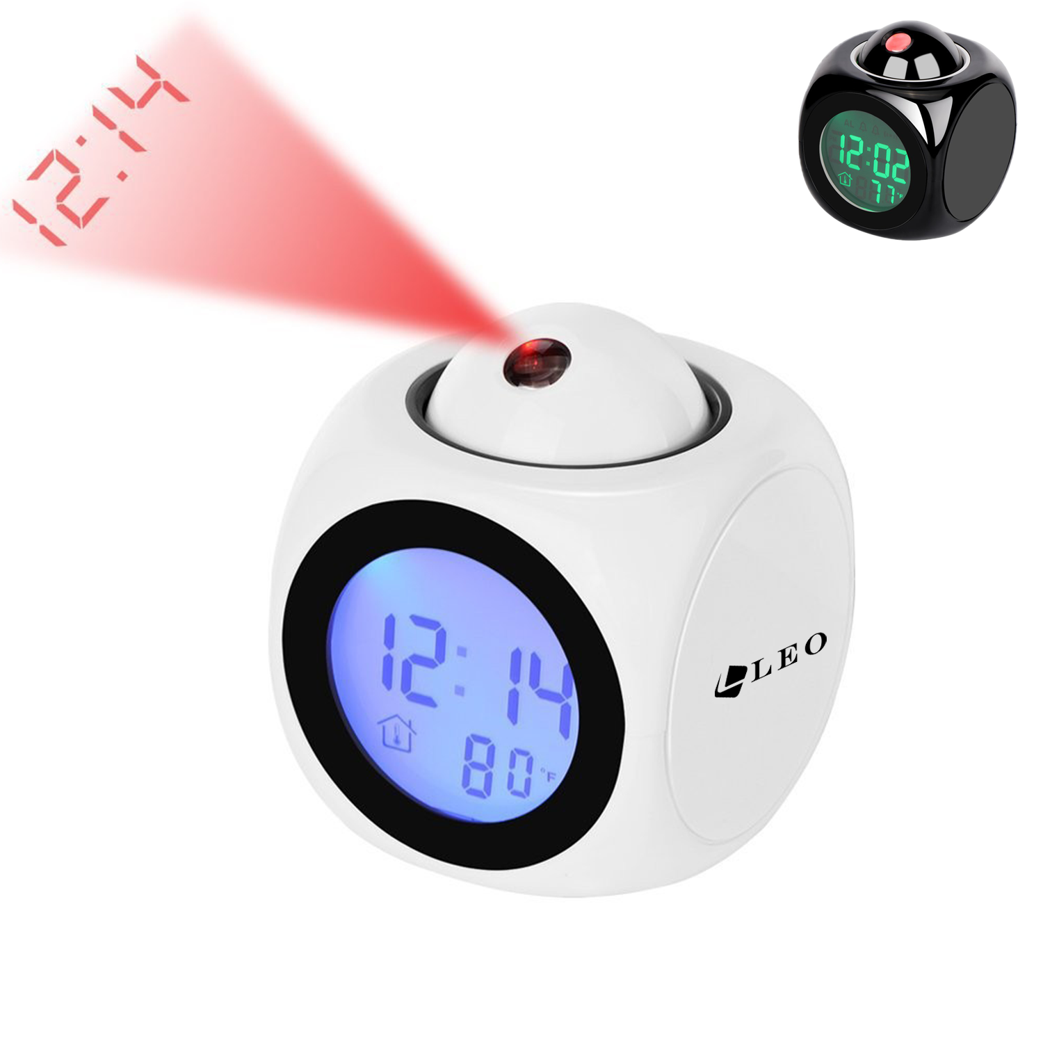 Usb LCD Multifunction Alarm Clock 7