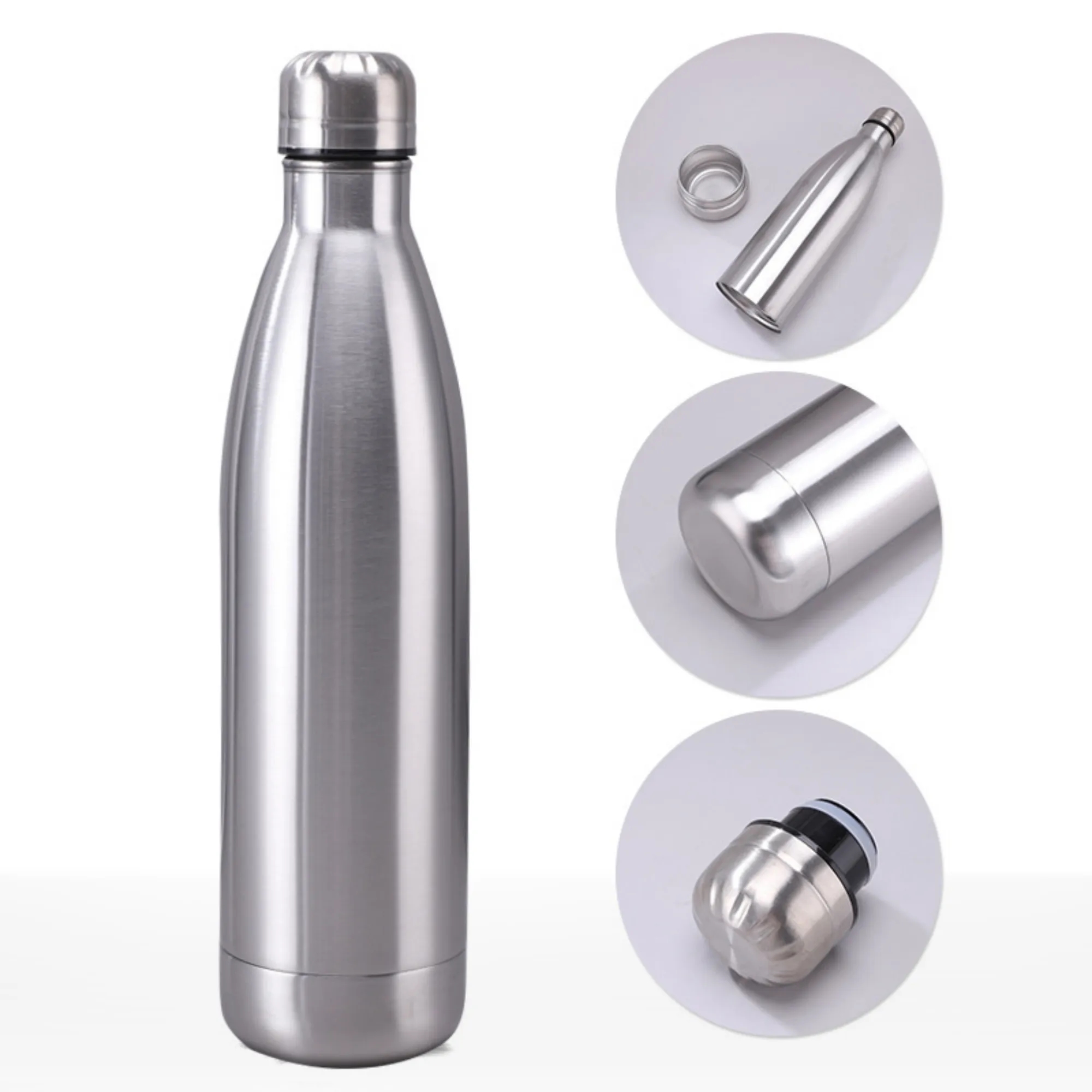Detachable-Bottom Outdoor Storage Stainless Steel Thermos, custom water bottle with logo imprint 9