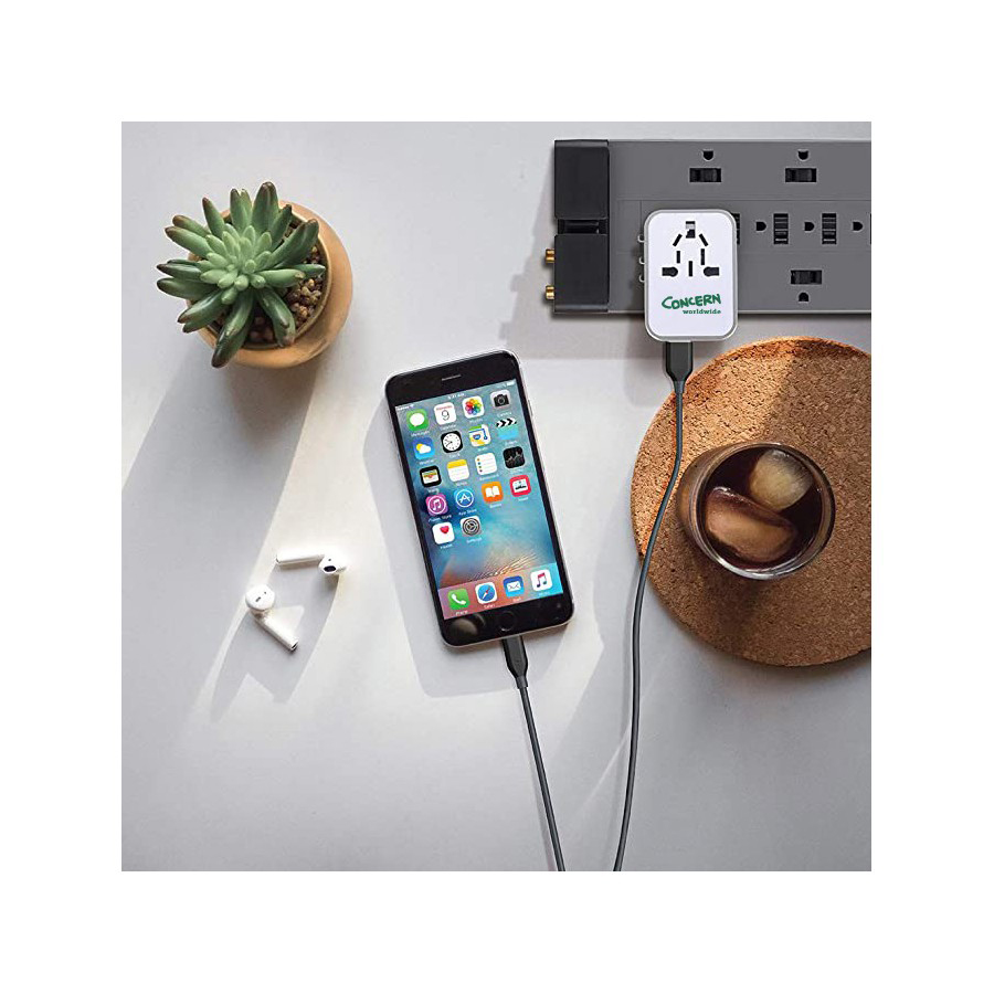 International Travel Power Adapter With 3 USB and 1 Type C Ports 4