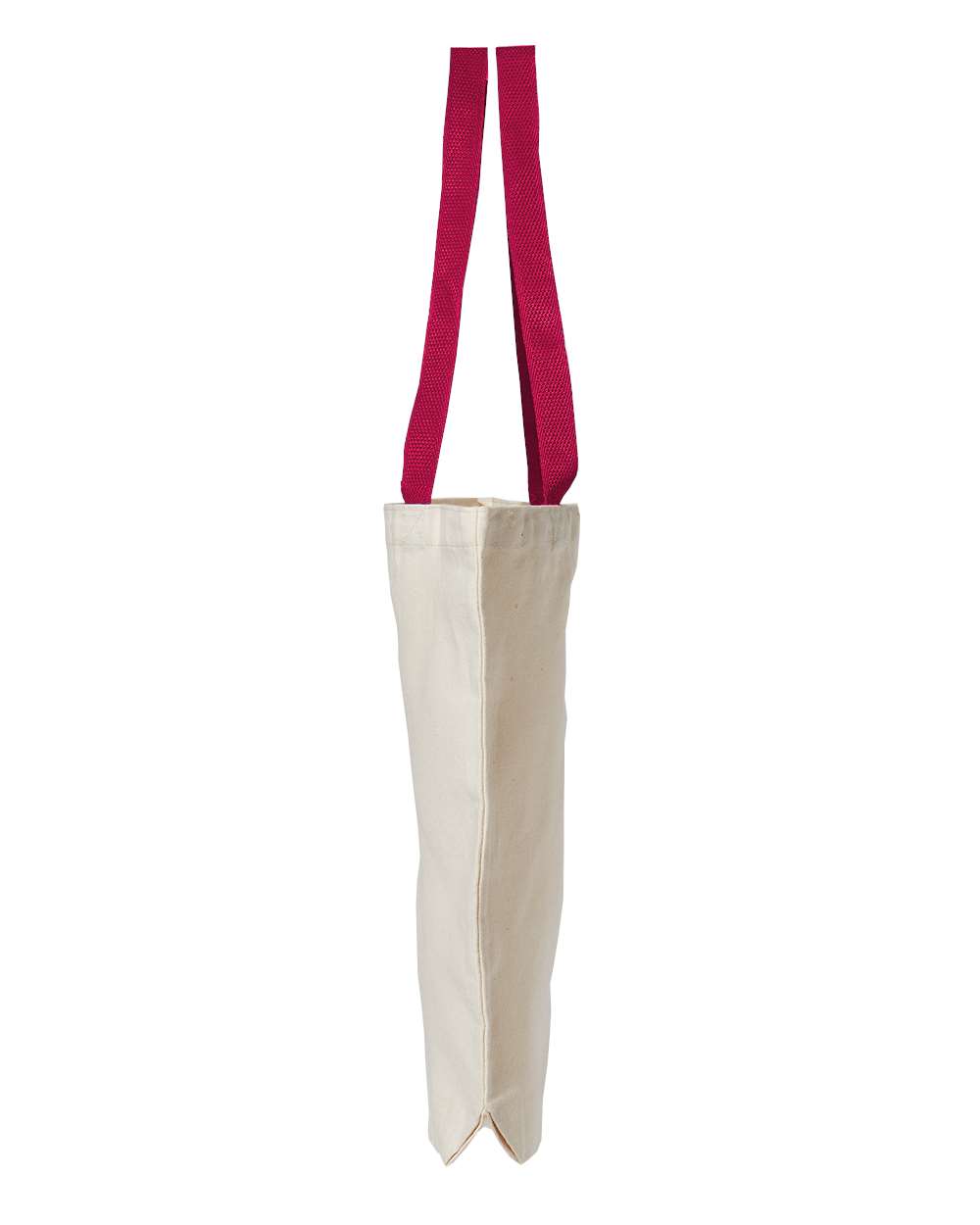 Natural Tote with Contrast-Color Handles - 8868 16