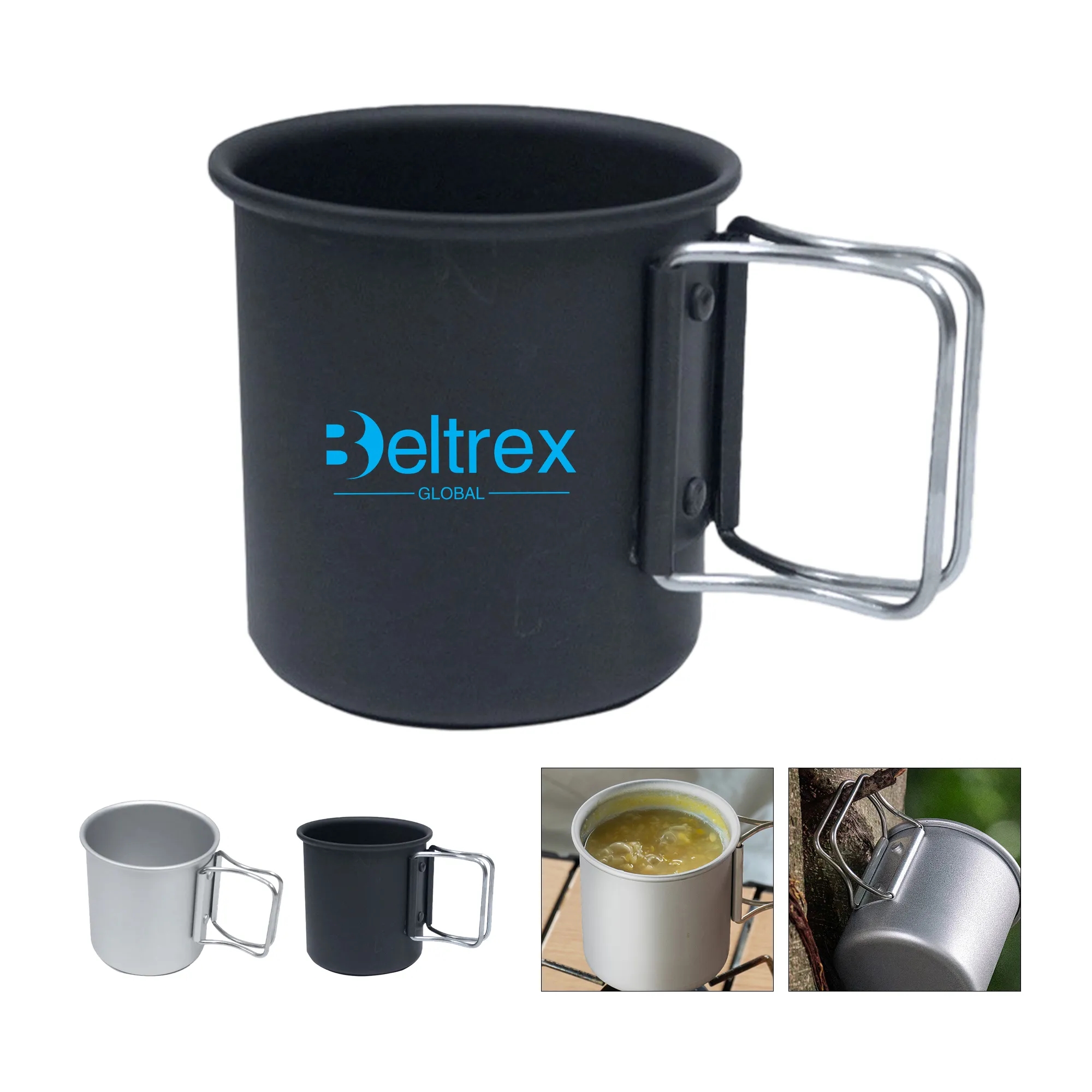 MOQ 50 Outdoor Aluminum Camping Water Cup 6