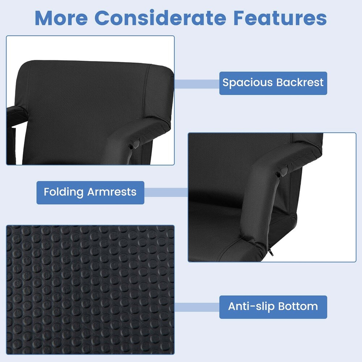 Heated Foldable Portable Outdoor Recliner Chair 6