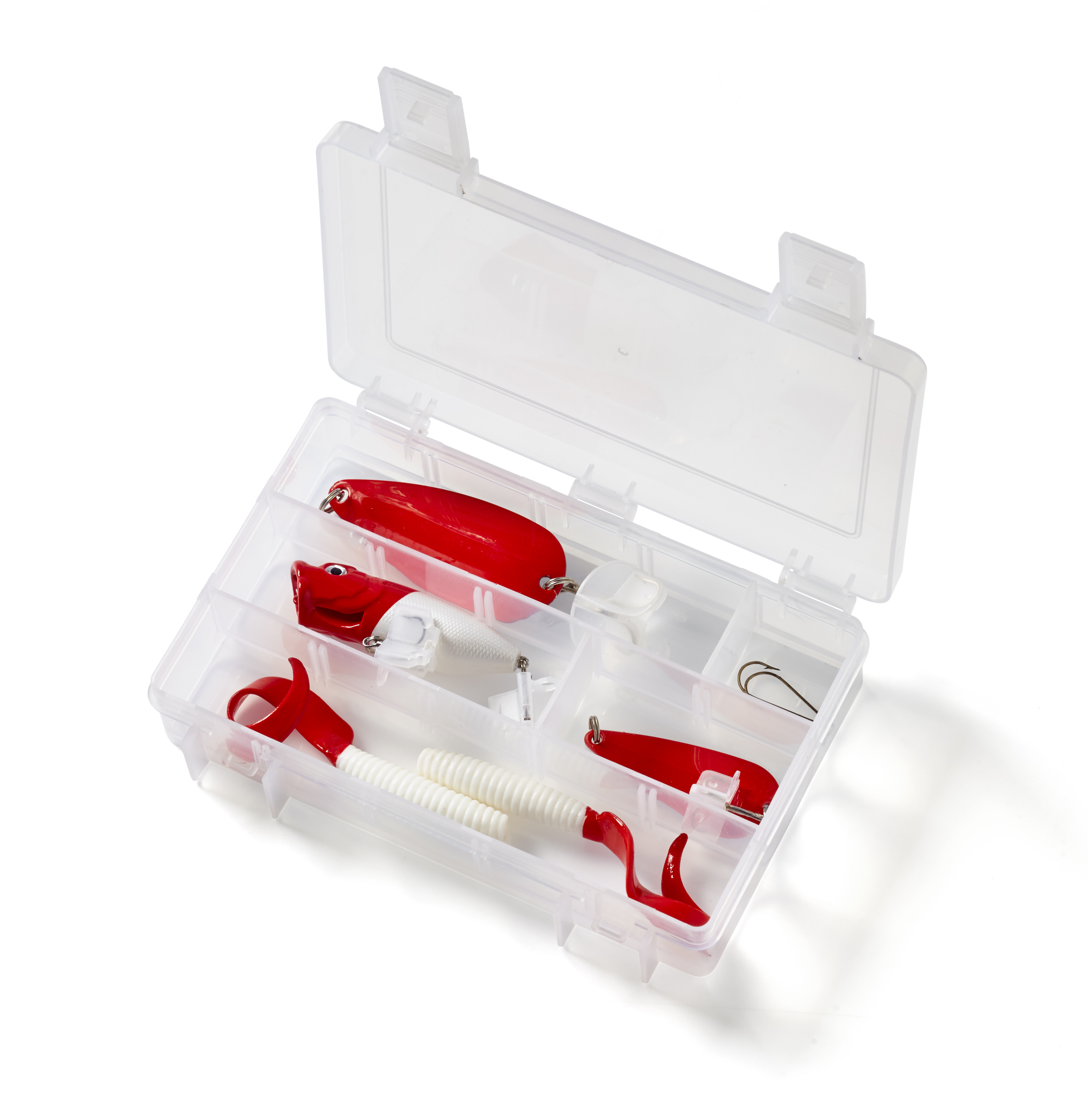 Fishing Tackle Box - Red Components 4