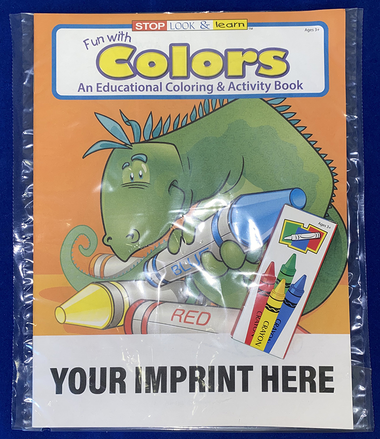 COLORING SET - Fun With Colors Coloring Book Fun Pack 2