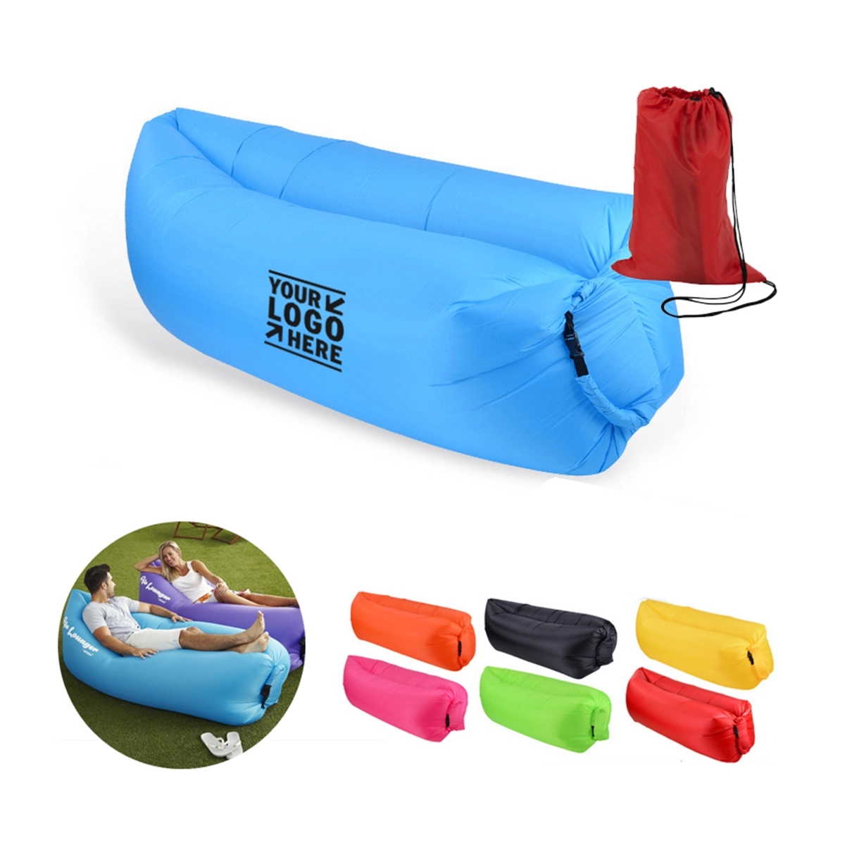 Big Lazy Inflatable Lounger 2