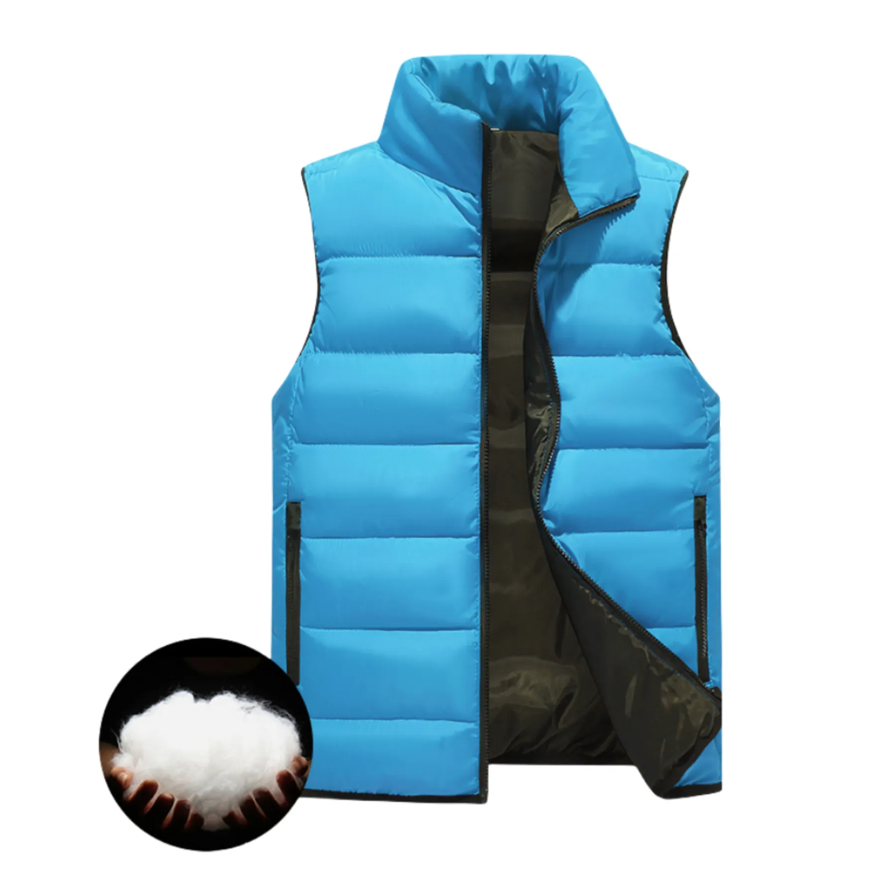 Winter Padded Unisex Down Vest 4