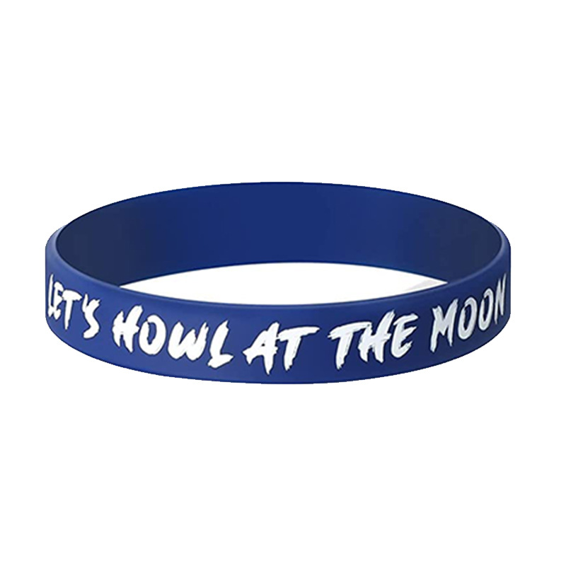 Printable Colorfilled Silicone Bracelet Wristband 2
