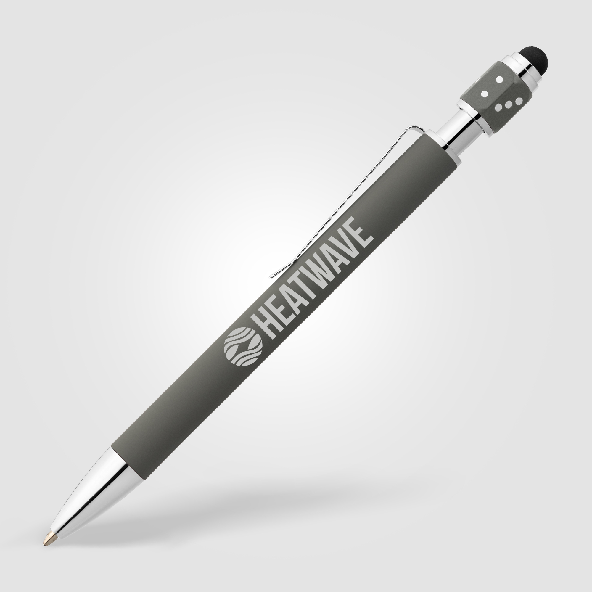 Ace Recycled Aluminum Hex-Dice Spinner Pen