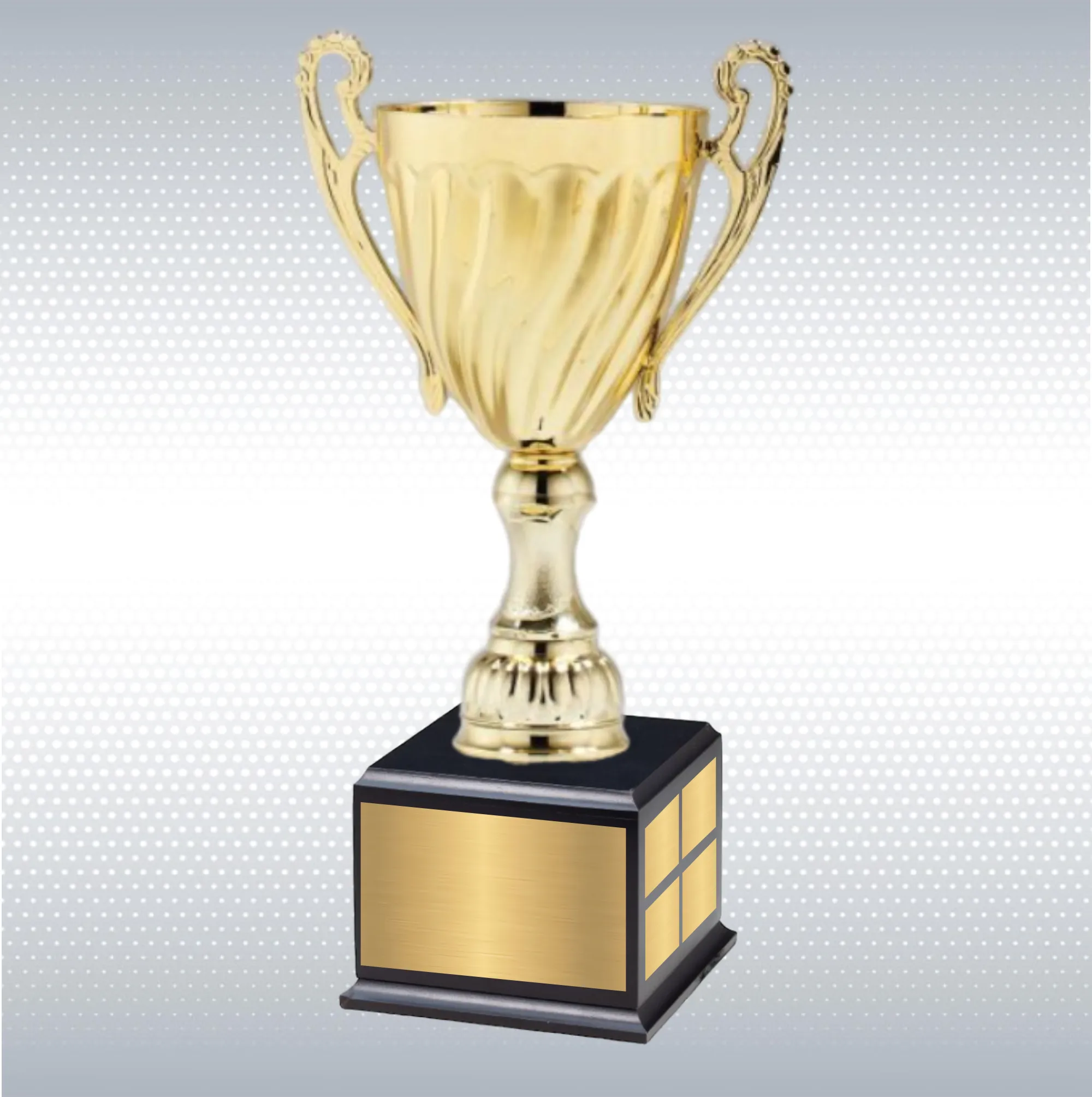 Gold Metal Cup w/ Black Perpetual Base 3