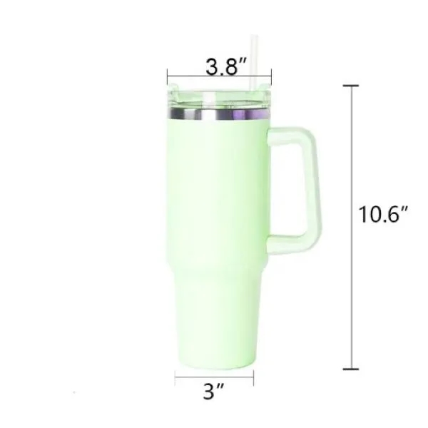 Insulated 40 oz Stainless Steel Mug -Durable Travel Tumbler 3