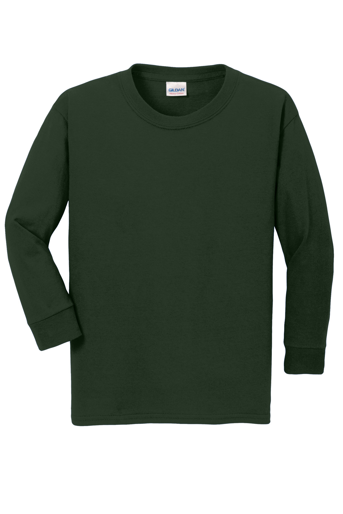 Gildan Youth Heavy Cotton 100% Cotton Long Sleeve T-Shirt. 5400B 37