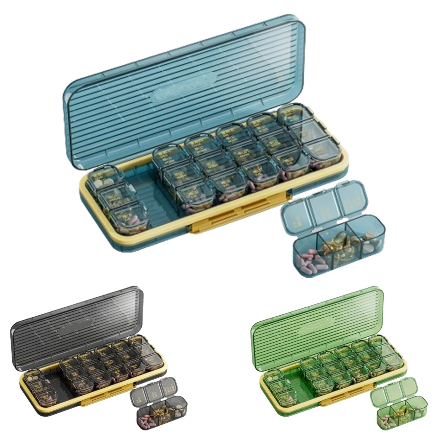 Weekly Medicine Box W/21 Compartments 2