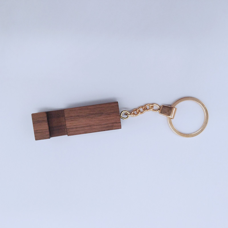 Wooden Phone Holder Keychain 1