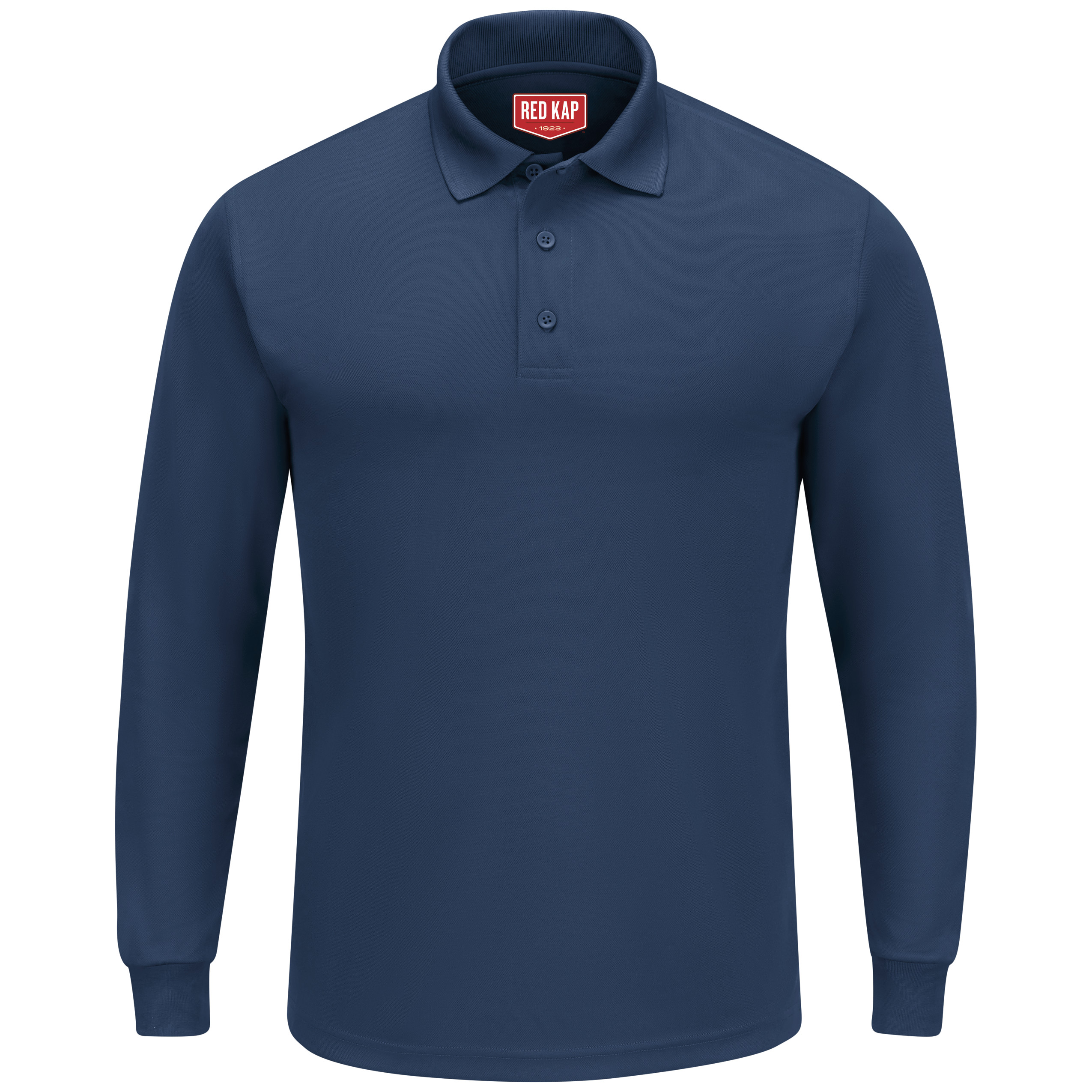 Red Kap® Men's Long Sleeve Performance Knit® Polo 5