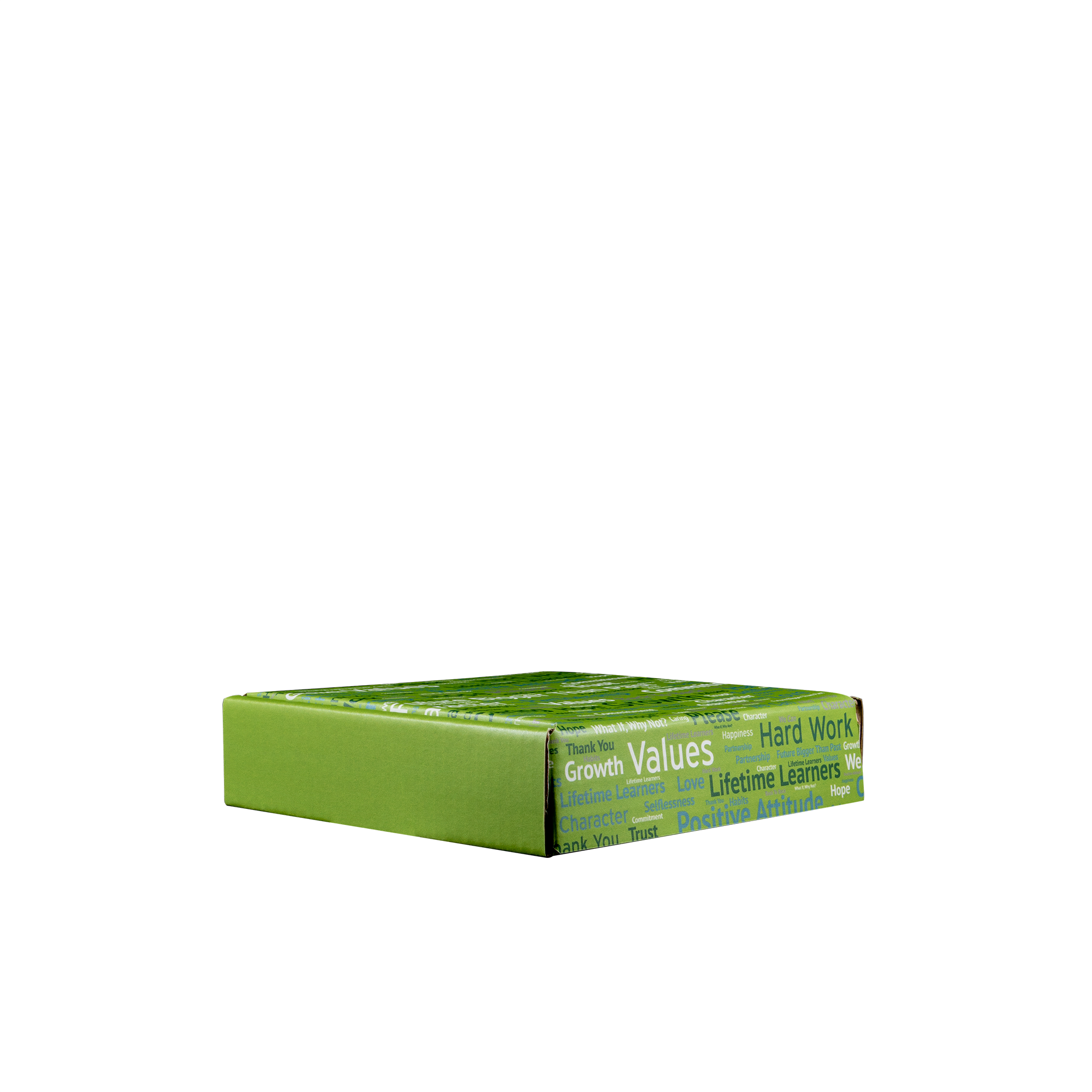 Mailing Box, B-Flute8" x 8" x 2" - White - B - 128 sq in 1