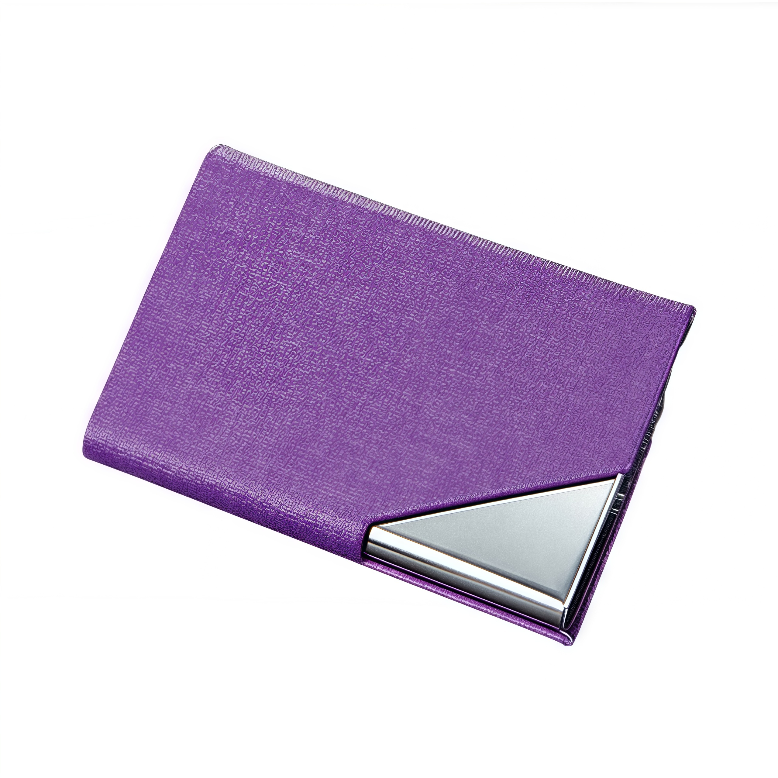 Stainless Steel Business Card Holder with Strong Magnetic Closure 5