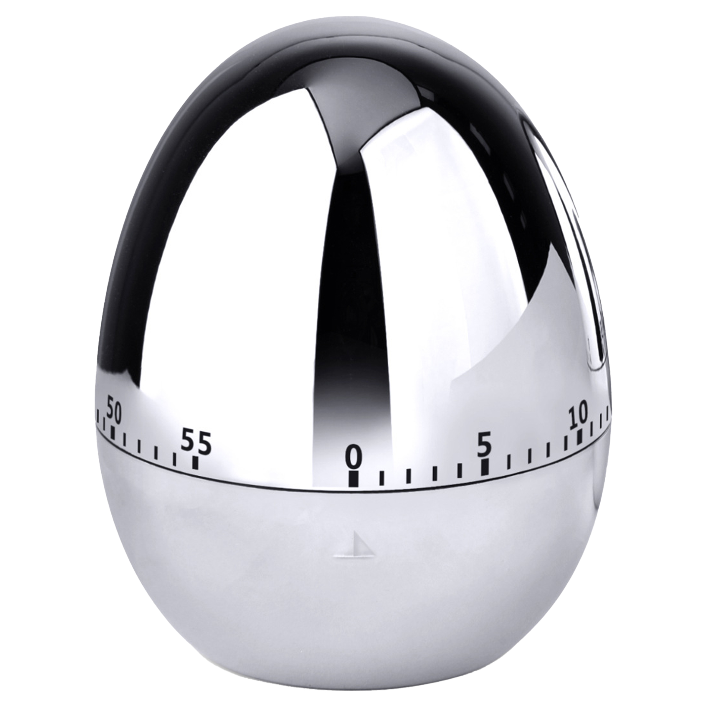Stainless Steel Egg Shaped Mechanical Timer 7