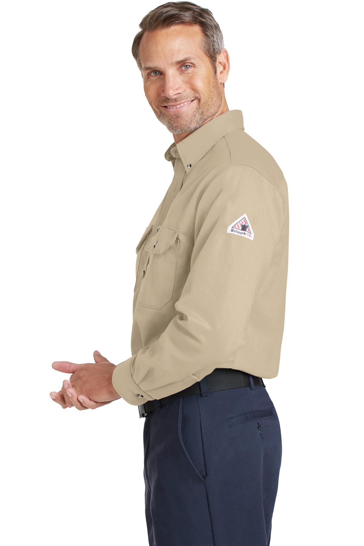 Bulwark EXCEL FR ComforTouch Dress Uniform Shirt. SLU2 7