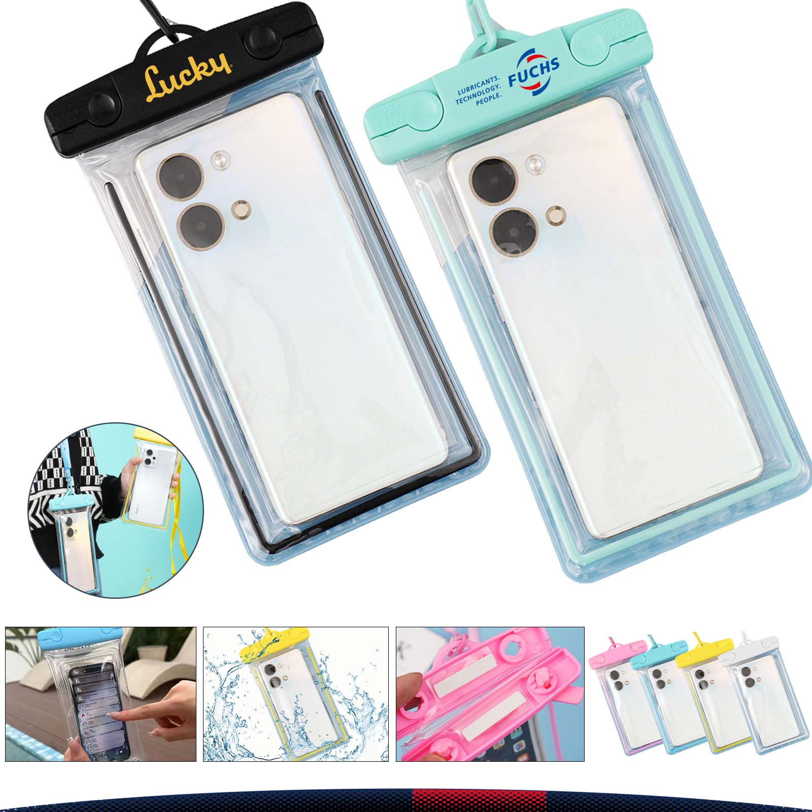 Lario Fluorescent Waterproof Phone Pouch 1
