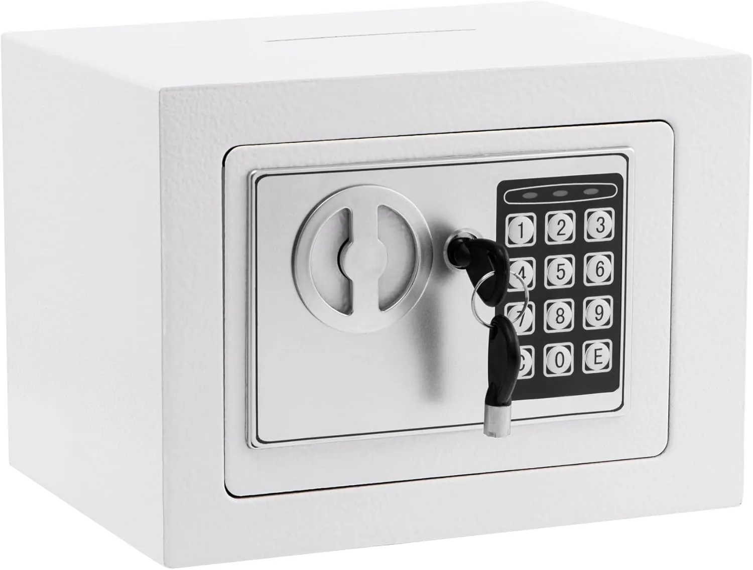 Small Safe Box With Digital Keypad & Keys 6