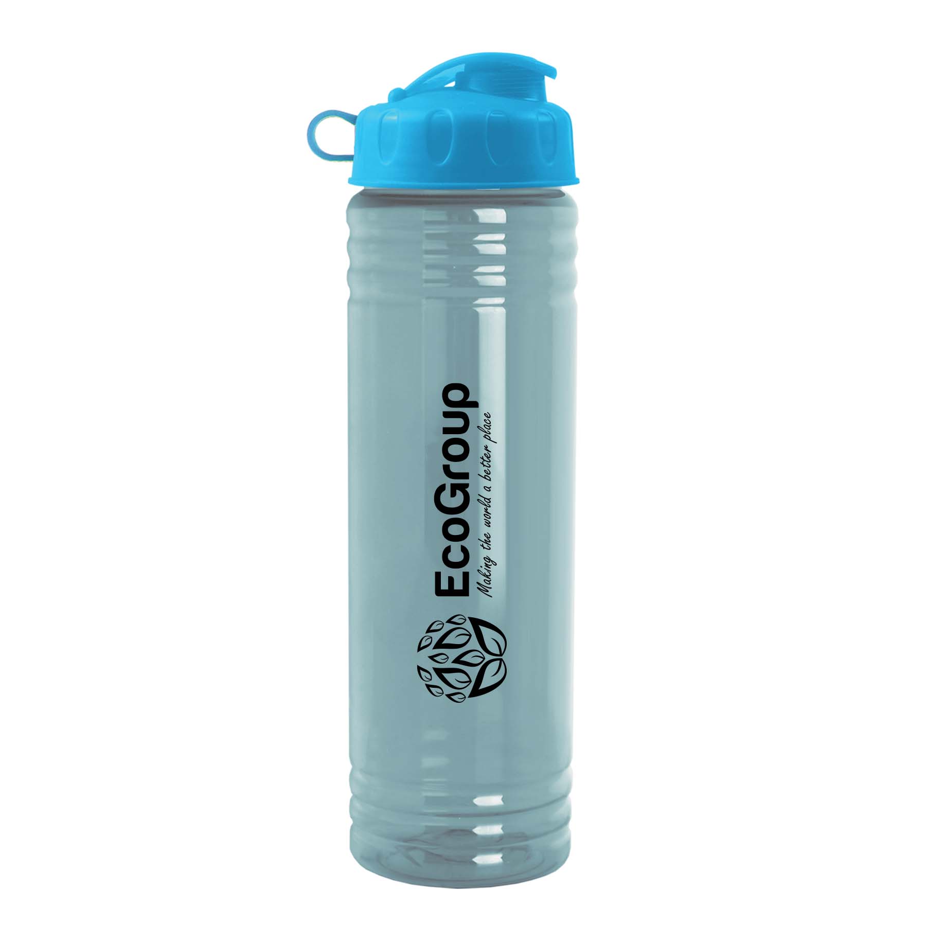 24 oz. Slim Fit UpCycle RPET Bottle with Flip 1