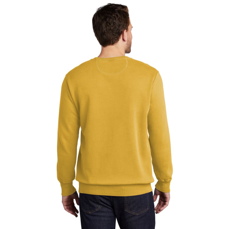Port & Company Beach Wash Garment-Dyed Crewneck Sweatshirt, custom hoodie or sweatshirt with logo imprint 10